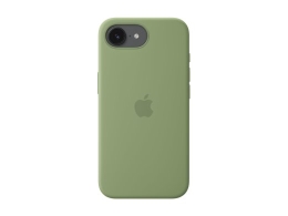 Apple iPhone 17e Silicone Case with MagSafe – Light Moss Apple