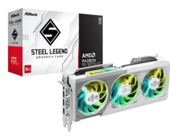 ASRock Steel Legend Radeon RX 9070 XT 16 graphics card