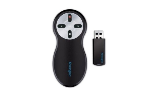 Wireless presenter with red laser