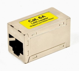 GEMBIRD LAN coupler Cat. 6A white