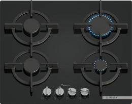 BOSCH Gas Hob PPP6A6I10, Width 60cm, Black