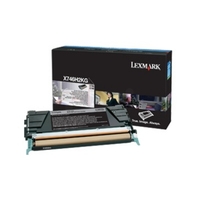 Lexmark X746H3KG X746, X748 Black High Yield Corporate Cartridge Cartridge Black