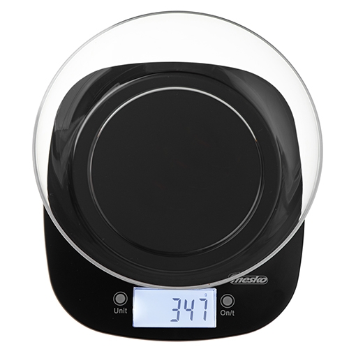 Adler Kitchen Scale with a bowl MS 3179b Graduation 1 g Display type LCD Black