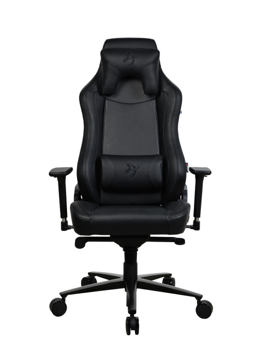 Arozzi Frame material: Metal; Wheel base: Aluminium; Upholstery: Soft PU Gaming Chairs Vernazza SoftPU Pure Black