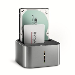 AXAGON SuperSpeed USB DUAL 2.5"/3.5" HDD/SSD DUAL dock ADSA-DC