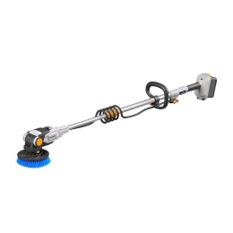 Batavia B.V. 18V Twin Brush - Cordless Brushless Telescopic Power Scrubber, Without Battery and Charger IPX7