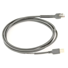 Zebra Barcode scanner cable CBA-U21-S07ZBR - USB-A / EAS - 2.1 m