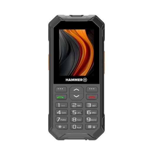 Hammer 6 LTE Black 2.4 " IPS 48 MB 128 MB Nano SIM 3G Bluetooth 2.1 USB version Type-C Built-in camera Main camera resolution 2 MP 2500 mAh