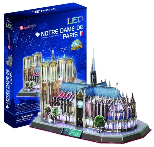 Puzzle 3D Notre Dame (Light)