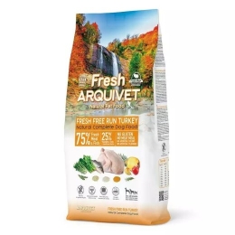 ARQUIVET Fresh Turkey and fish - semi-moist dog food - 10kg