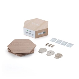 Nanoleaf Elements Wood Look Hexagons Expansion Pack (3 panels) Cool White + Warm White