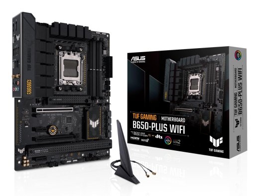 Mainboard ASUS AMD B650 SAM5 ATX Memory DDR5 Memory slots 4 2xPCI-Express 4.0 1x 2xPCI-Express 4.0 16x 3xM.2 1xHDMI 1xDisplayPort 4xUSB 2.0 2xUSB 3...