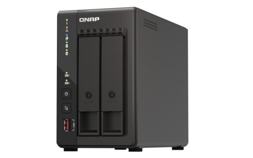 QNAP TS-253E NAS Tower Intel® Celeron® J6412 8 0 TB QNAP QTS Black
