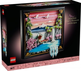 Blocks ART 31218 Japanese Cherry Blossom Landscape