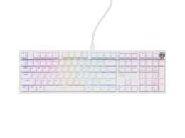 Genesis Thor 404 Mechanical Gaming Keyboard Wired US Gateron Yellow Pro White