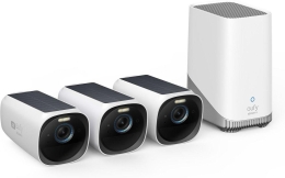 Anker Eufy Security Camera, 3+1 Kit eufyCam 3 IP67 HDD/SSD storage