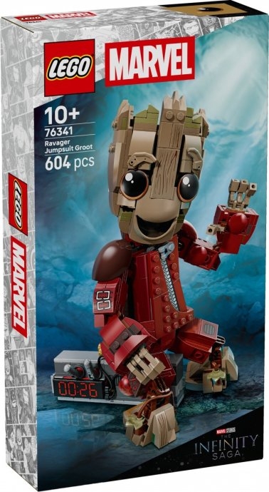 Blocks Super Heroes 76341 Ravager Jumpsuit Groot