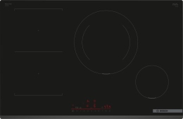 Bosch Serie 6 PVS831HB1E hob Black Built-in 80 cm Zone induction hob 4 zone(s)