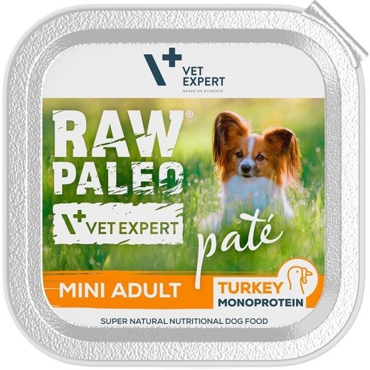 VETEXPERT Raw Paleo Pate Mini Adult Beef - wet dog food - 150 g