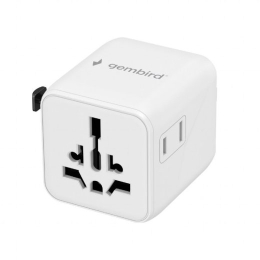 Gembird Universal travel power adapter TPA-INT-01-W Travel adapter