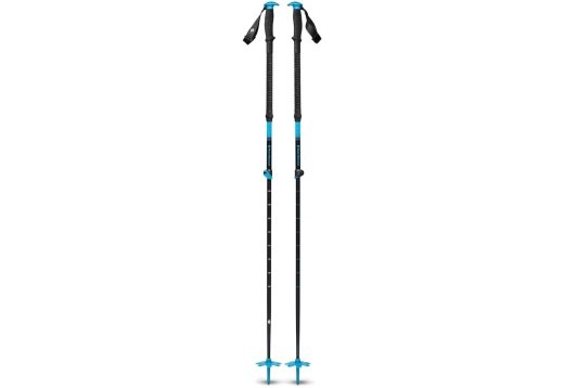Black Diamond Expedition - telescopic ski poles, 110–155 cm (blue and black)
