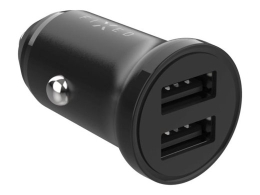 FIXED Dual USB Car Charger 15W, Black Fixed