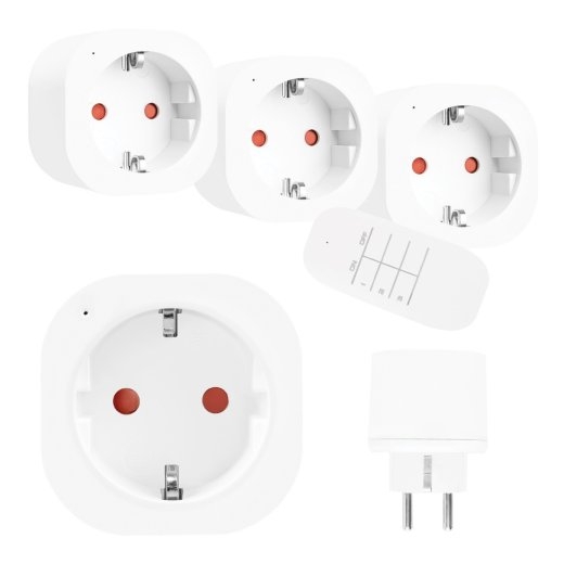 GreenBlue Remote-controlled x3 socket outlets GB313 F