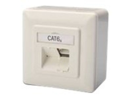 DIGITUS flush mount outlet DN-9007-S-1