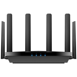 Cudy P5 wireless router Gigabit Ethernet Dual-band (2.4 GHz / 5 GHz) Black