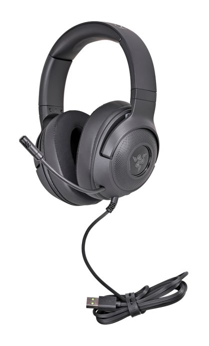 Razer Kraken V3 X RGB Wired Black - wired gaming headphones - REFURBISHED (black)