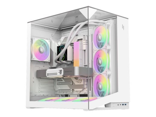 Gamemax Case NEX C56 VC WH ATX