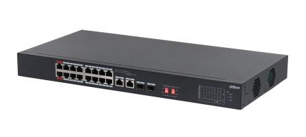 Switch DAHUA S3218-16ET-135 Rack mounting Yes Stackable Yes Form factor 1U 16xRJ-45 ports RJ-45 Ports Type Gigabit Ethernet (10/100/1000) 2xSFP mod...