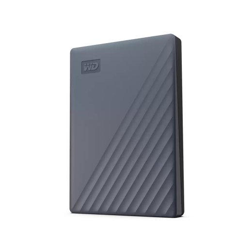 External HDD WESTERN DIGITAL My Passport WDBWML0020BGY-WESN 2TB USB-C Colour Grey