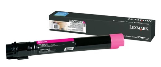 Lexmark X950X2MG X95x Magenta Extra High Yield Toner Cartridge (22K) Cartridge Magenta