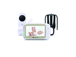 Motorola 5.0” Wi-Fi Video Baby Monitor with Stargrip Crib Mount VM45 Connect White
