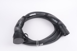 Evaka EV Charging Cable Type 2-Type 2, 22 kW, 32 A, 5 x 6 mm2, 1 x 0.5 mm2, 5 m ITGAM3871 Black