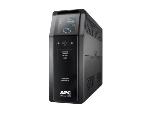 Schneider Electric APC Back-UPS Pro, tower, 230V, 8x IEC C13 outlets, sine wave, AVR, USB Type A+C ports, LCD, user-replaceable battery BR1200SI 12...