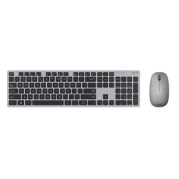 Asus W5000 Keyboard and Mouse Set Wireless Mouse included Grey