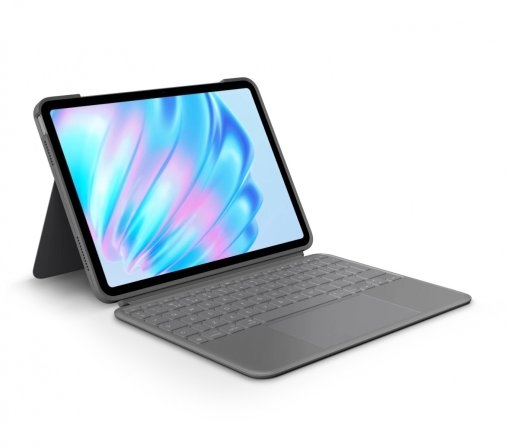 Logitech Case Combo Touch iPad Air 11 M2 UK Oxford Grey
