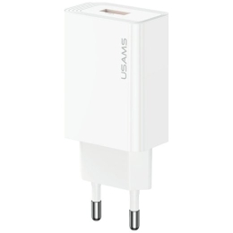 Usams Charger T69 10,5W 2,1A USB-A white