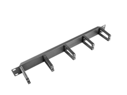 Organ.kabl do szaf 19'' 1U Typ B czarn AK-1202