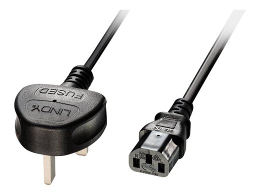 Lindy power cable 30433 - BS 1363 / C13 - 2 m