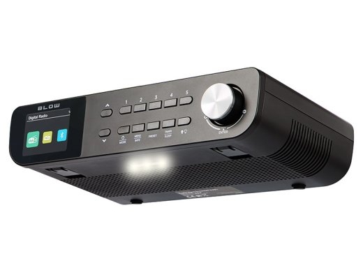 Portable FM/DAB+ RK1 kitchen radio, black