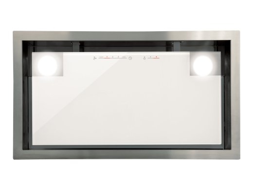 CATA Hood GC DUAL A 75 XGWH Canopy Energy efficiency class A Width 79.2 cm 820 m³/h Touch control LED White glass