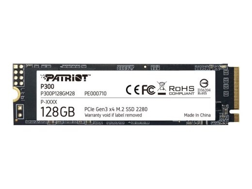 Patriot SSD P300 - 128 - M.2 2280 - PCIe 3.0 x4 NVMe