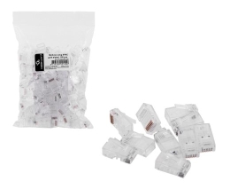 Cablexpert PLUG3UP6/100 wire connector 1 Transparent
