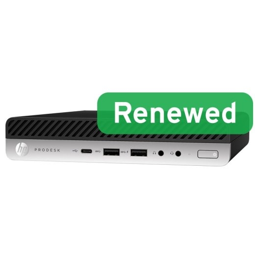 HP Renewed Grade B ProDesk 600 G5 DM Intel Core i3 i3-9100T 8 NVMe Intel UHD Graphics 630 Windows 11 Home