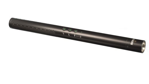RØ NTG-4+ microphone Black Digital camera microphone