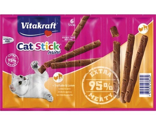 Vitakraft Cat Stick cats dry food Lamb, Turkey 36 g