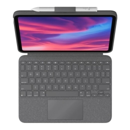 Logitech Combo Touch Keyboard Dock for Apple iPad 10 (10th generation/2022) - Layout - Oxford Grey